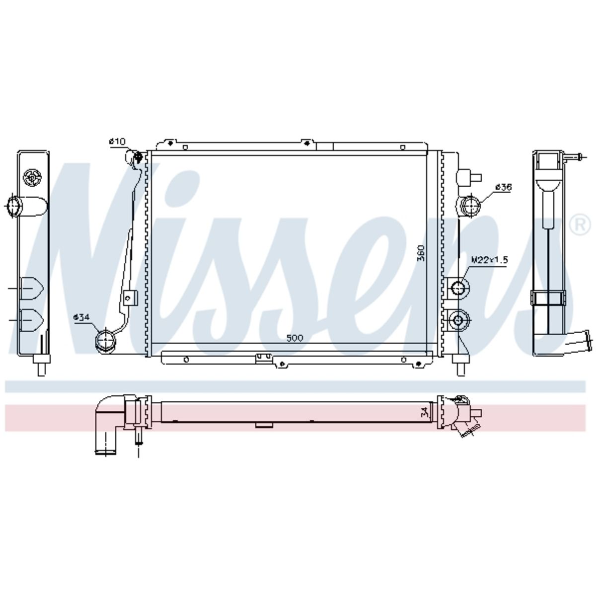 Image of Radiator, motorkoeling