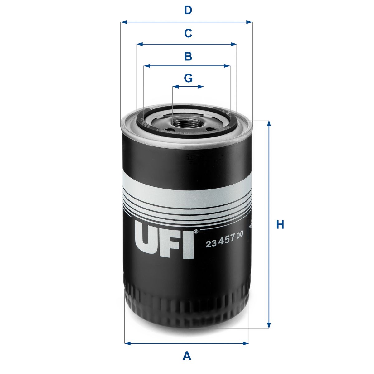 Ufi Oliefilter 23.457.00