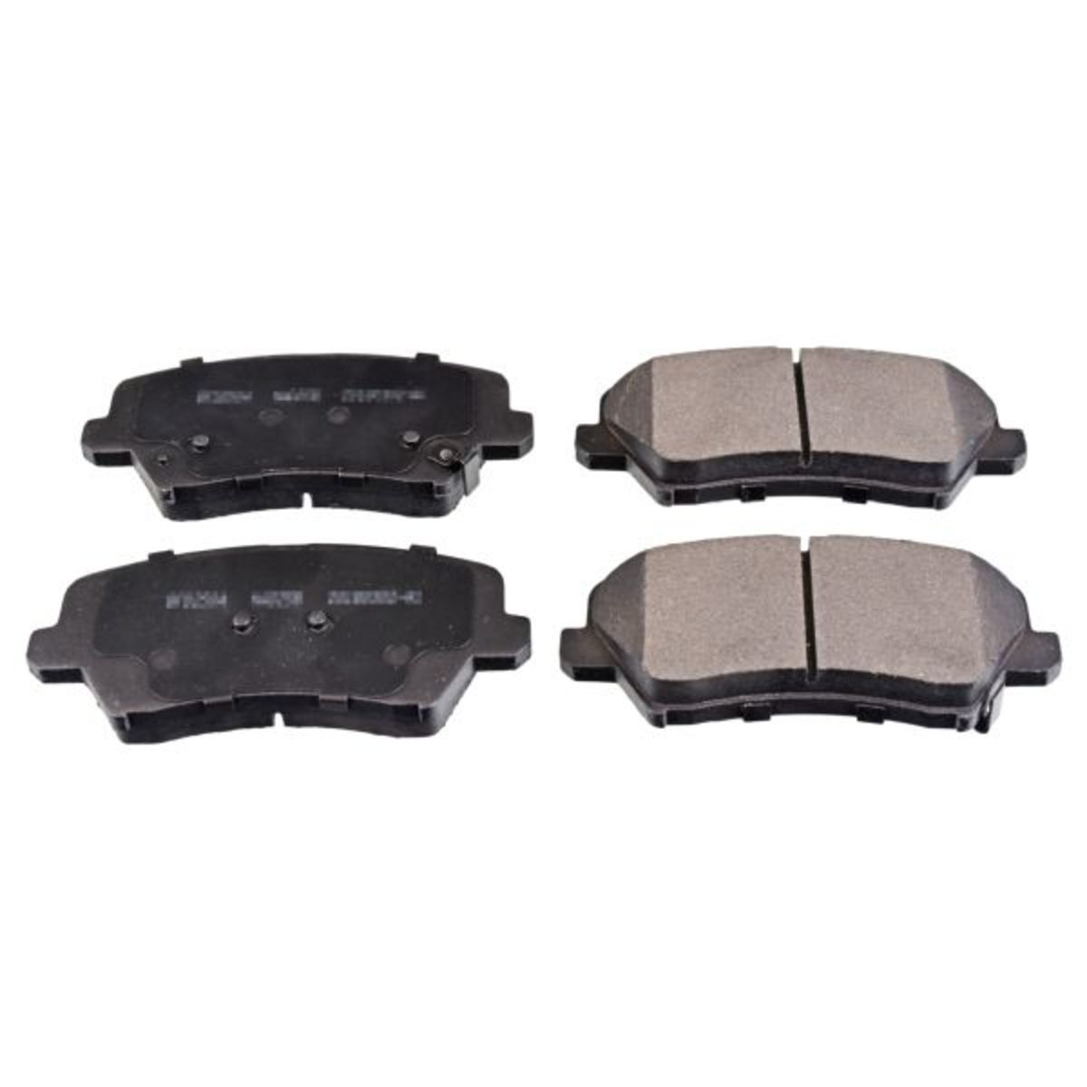Blue Print Bremsbelagsatz Adg042178, Vorne