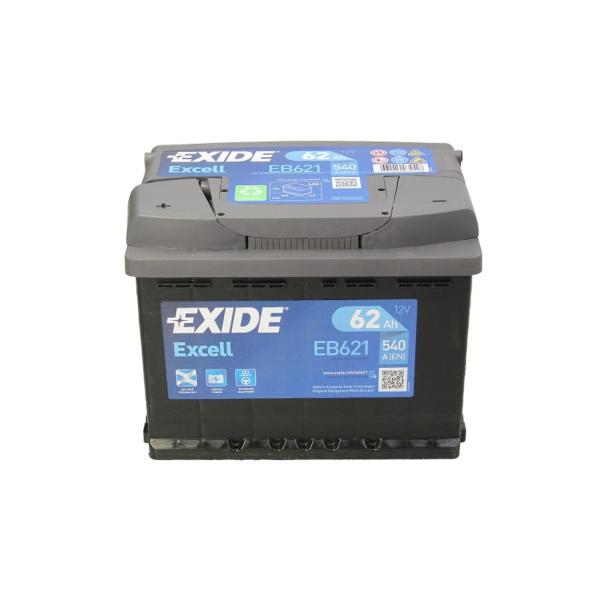 Аккумулятор eb621 exide