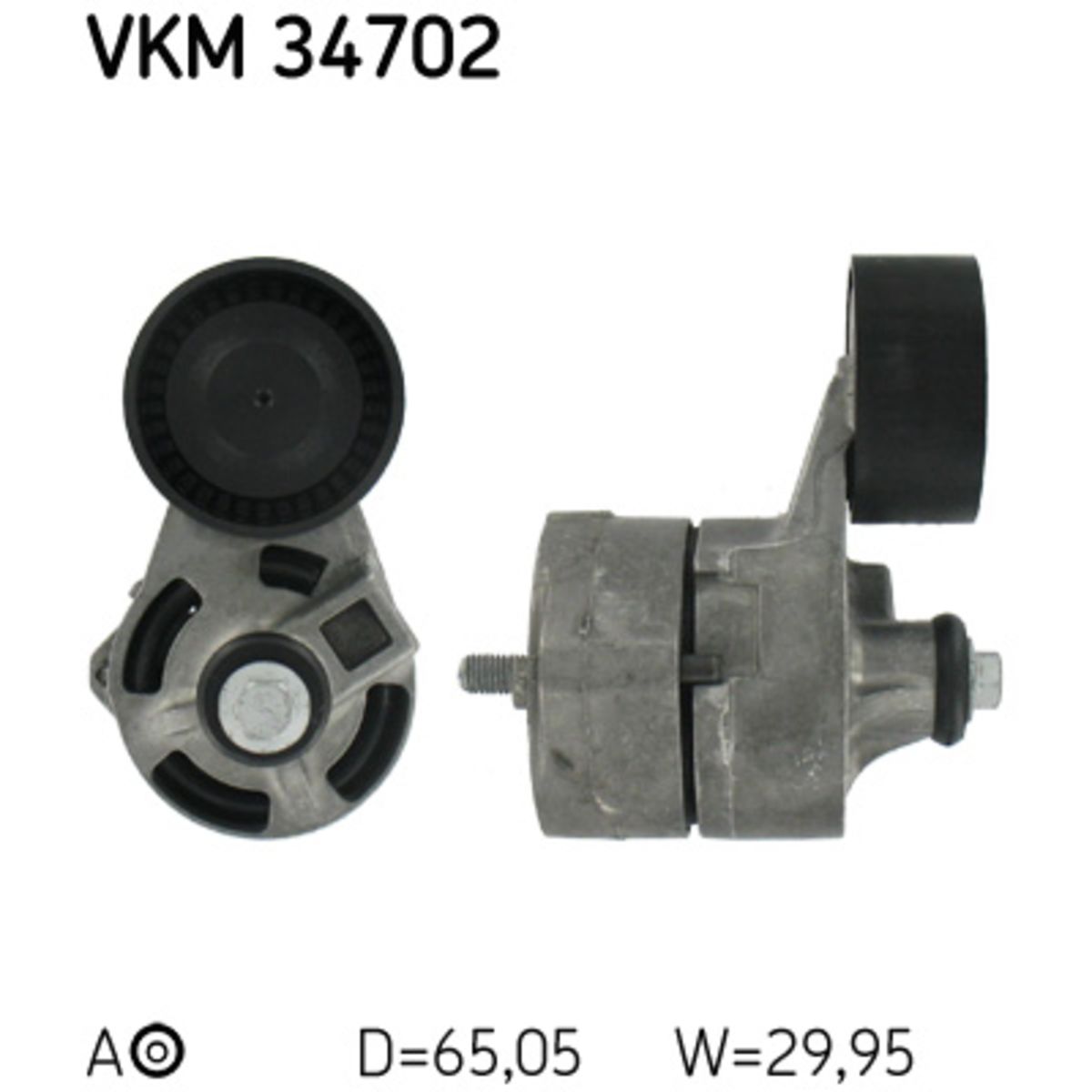 Image of Spanpoelie, V-riem