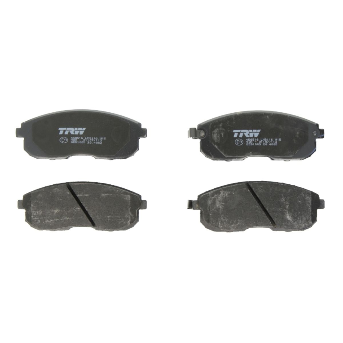 Trw Jeu De Plaquettes De Frein Gdb1003, Avant