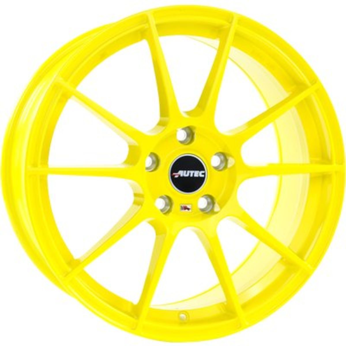Image of Aluminium velg 16 inch  WIZARD 5x110 7J ET35, Kleur Atomc Geel