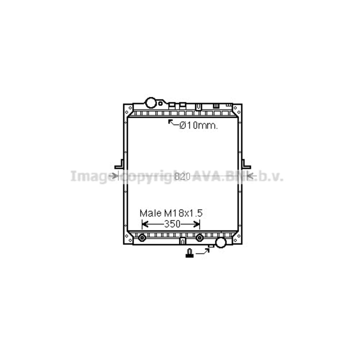 Image of Radiator, motorkoeling