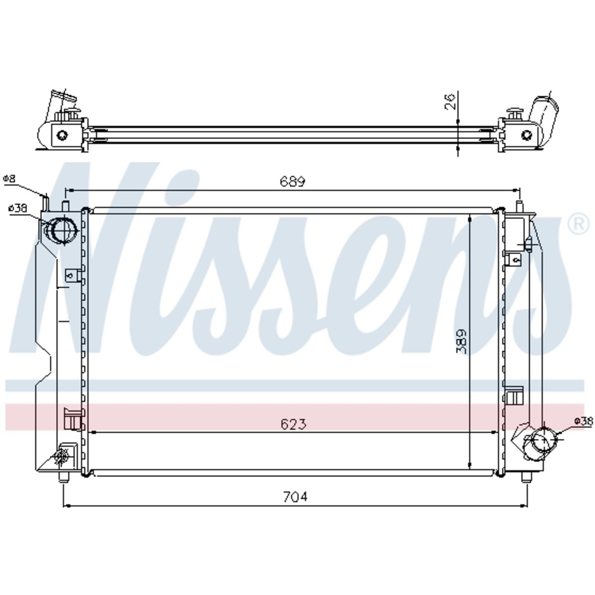 Image of Radiator, motorkoeling