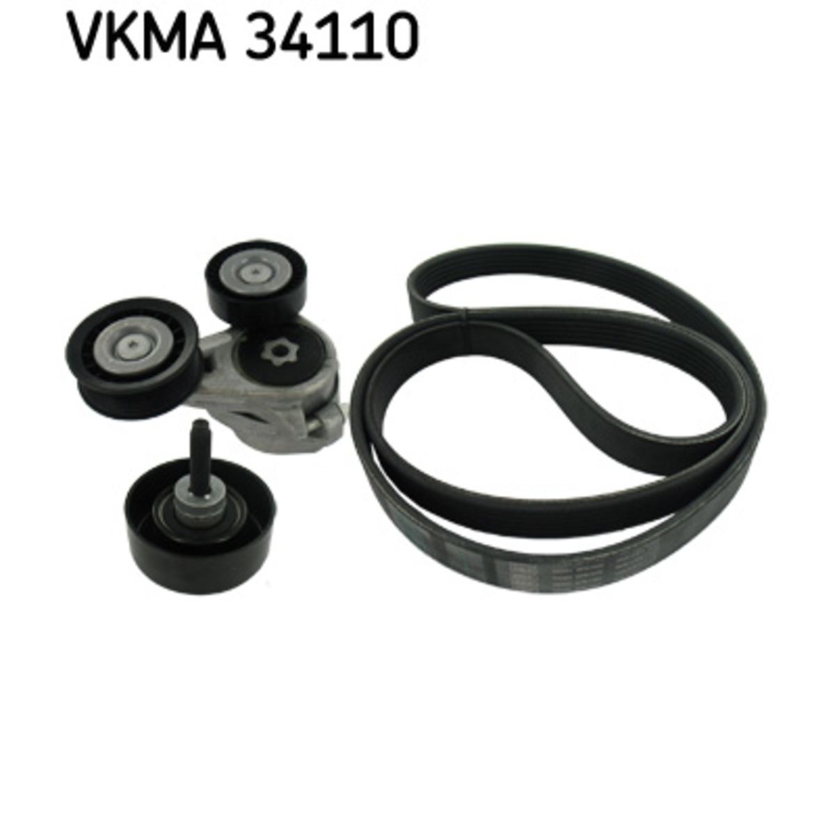 Skf Keilrippenriemensatz Vkma 34110
