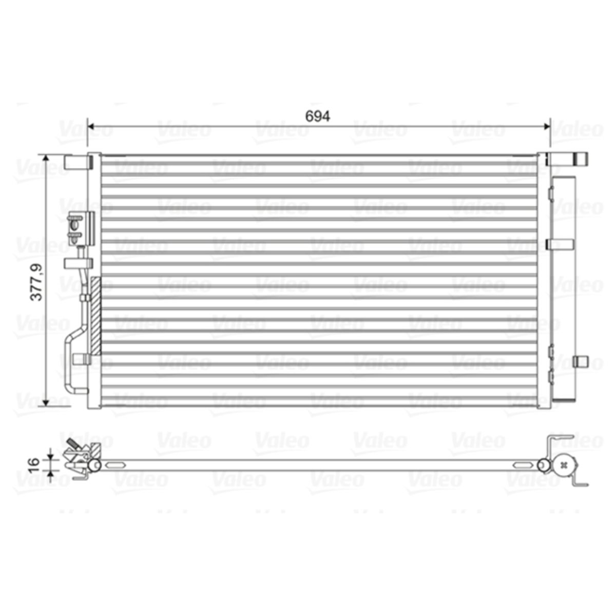 Image of Condensator, airconditioning