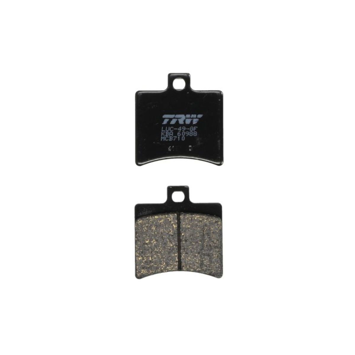 Jeu de plaquettes de frein TRW MCB710