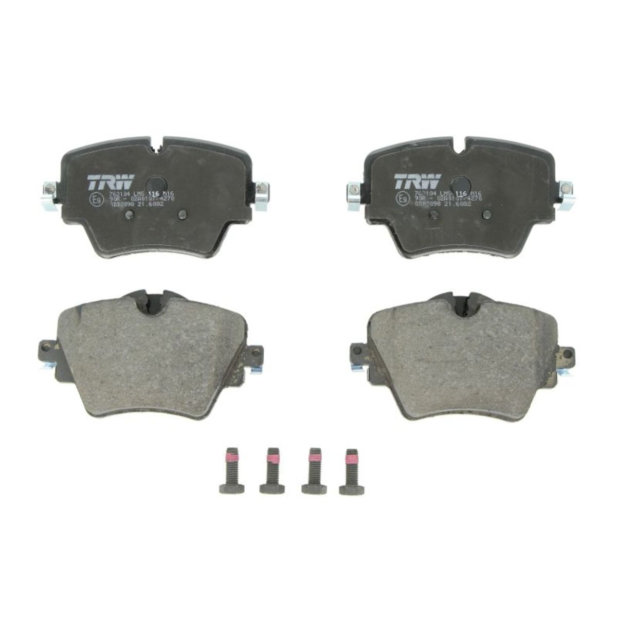 Trw Set Di Pastiglie Freno Gdb2098, Anteriore
