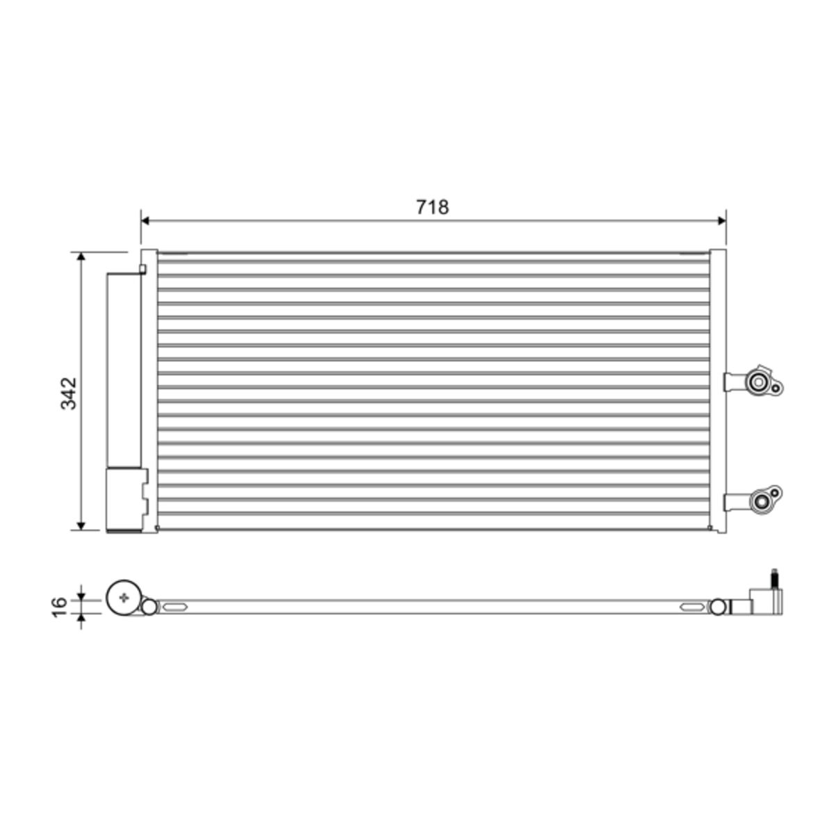 Image of Condensator, airconditioning