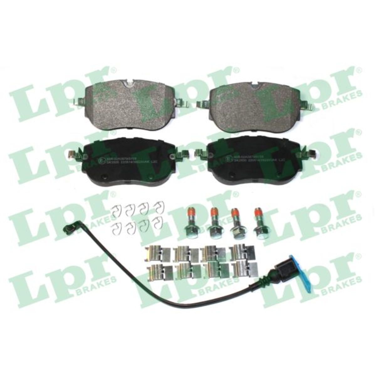 Lpr Juego De Pastillas De Freno 05P2260ak, Delante