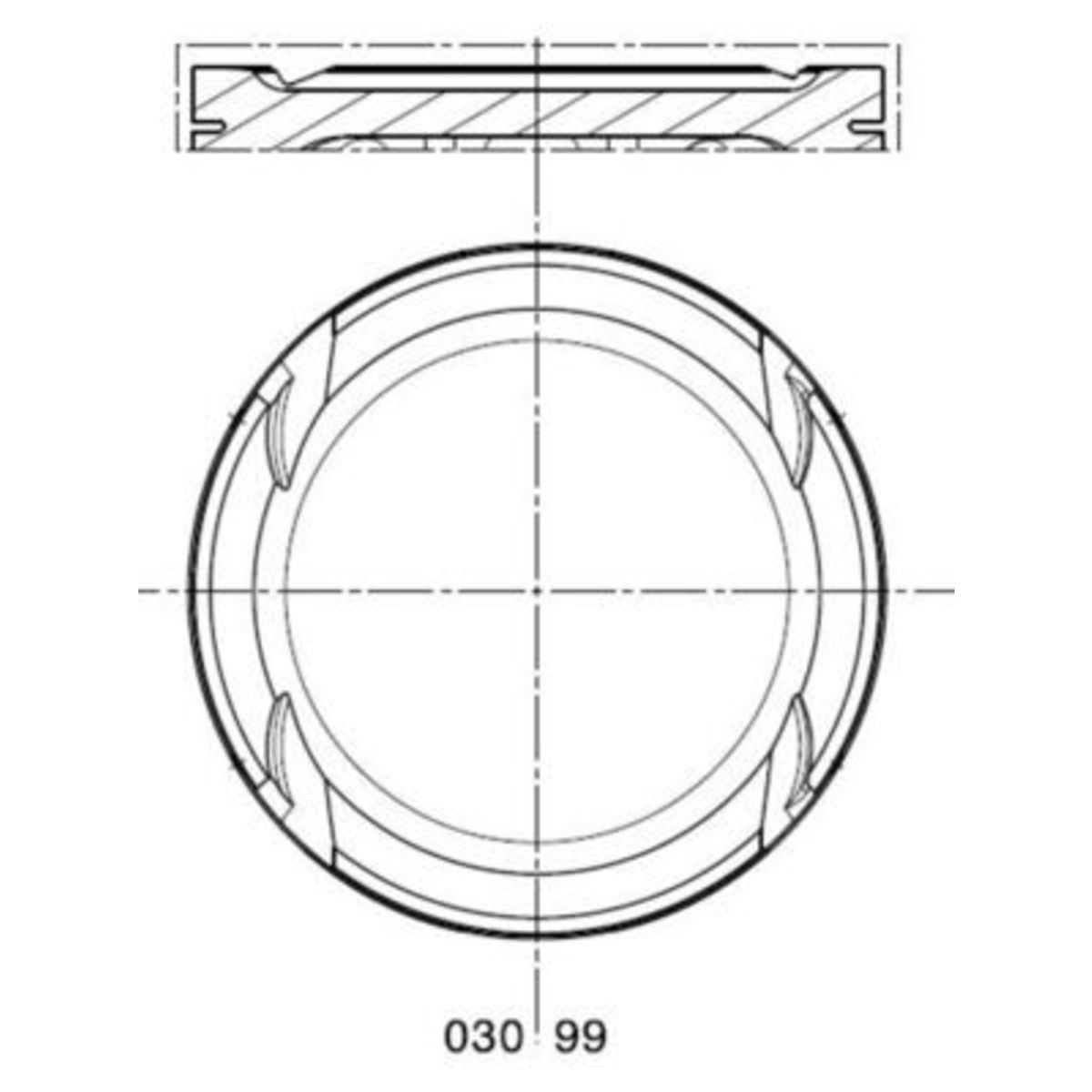 Mahle Piston 030 99 00