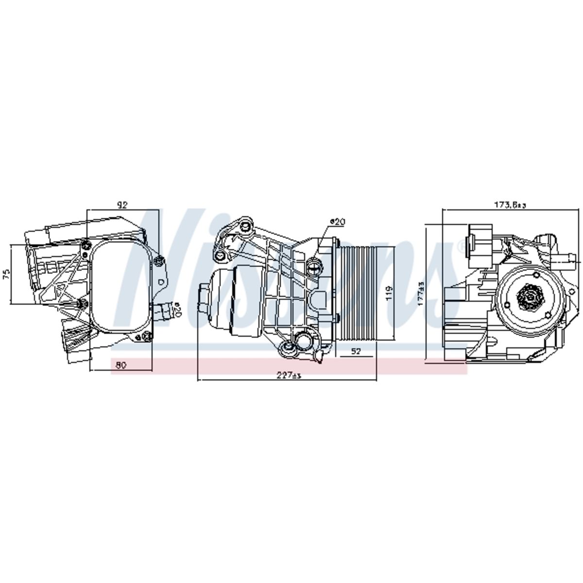 Image of Olie radiator, motorolie