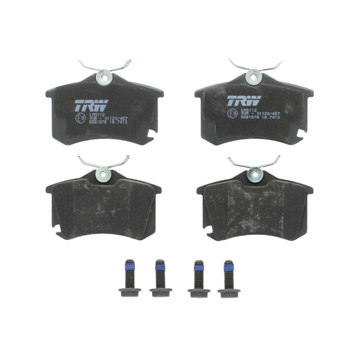 Trw Set Di Pastiglie Freno Gdb1578, Posteriore