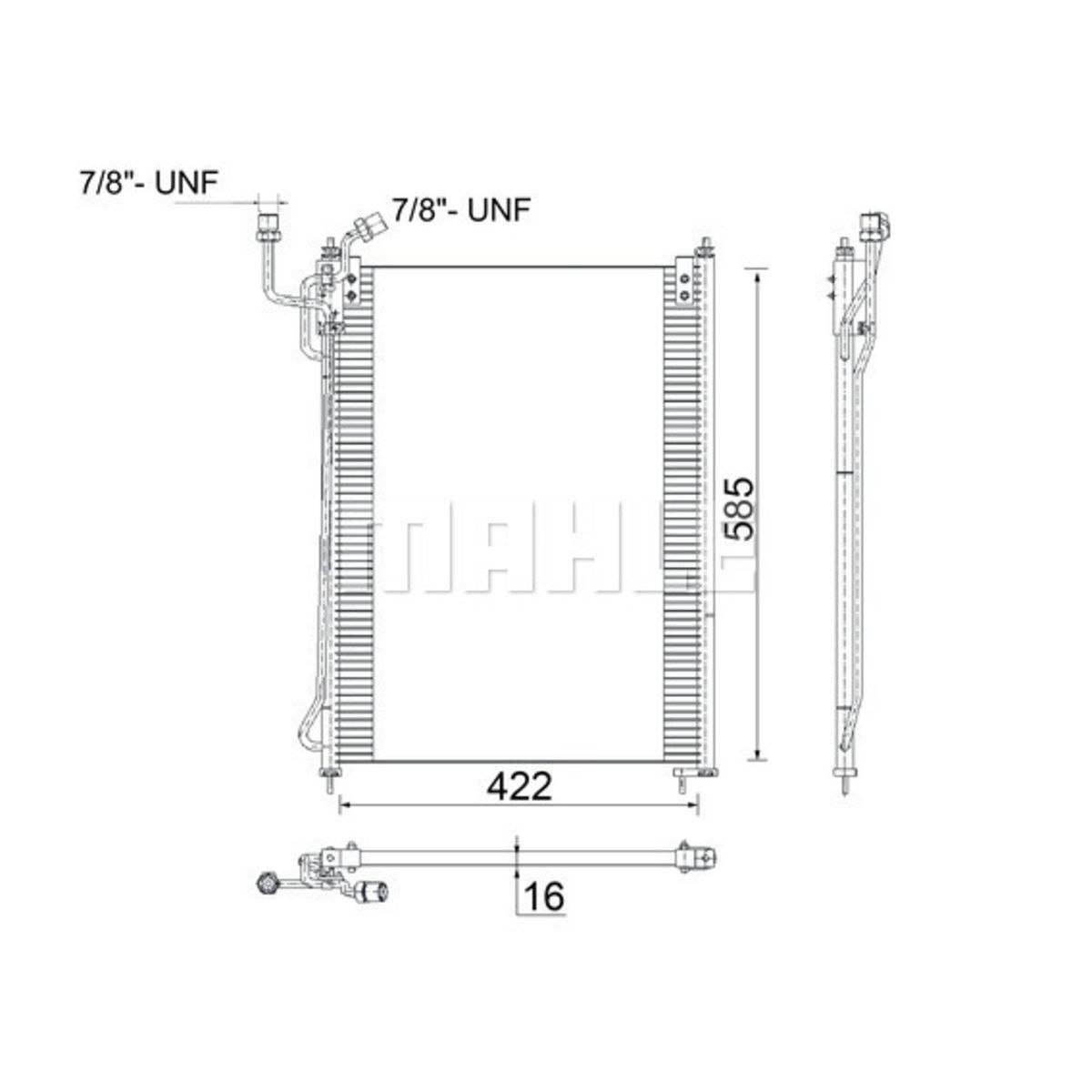 Image of Condensator, airconditioning