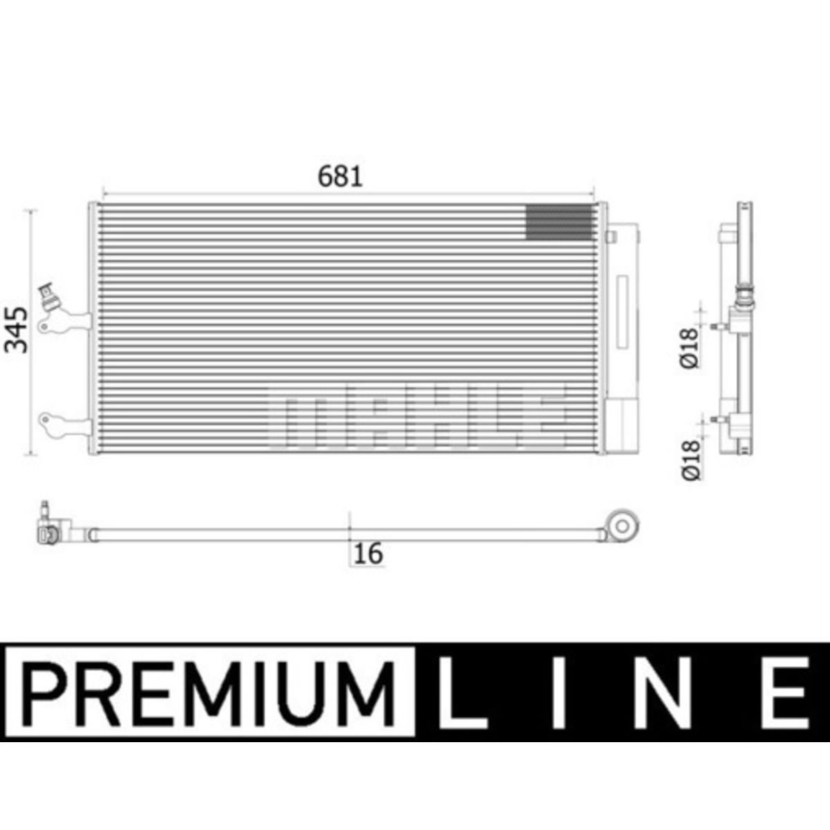 Image of Condensator, airconditioning