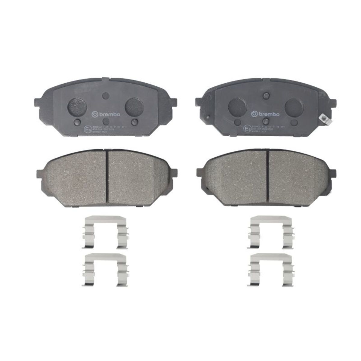 Brembo Bremsbelagsatz P 30 071