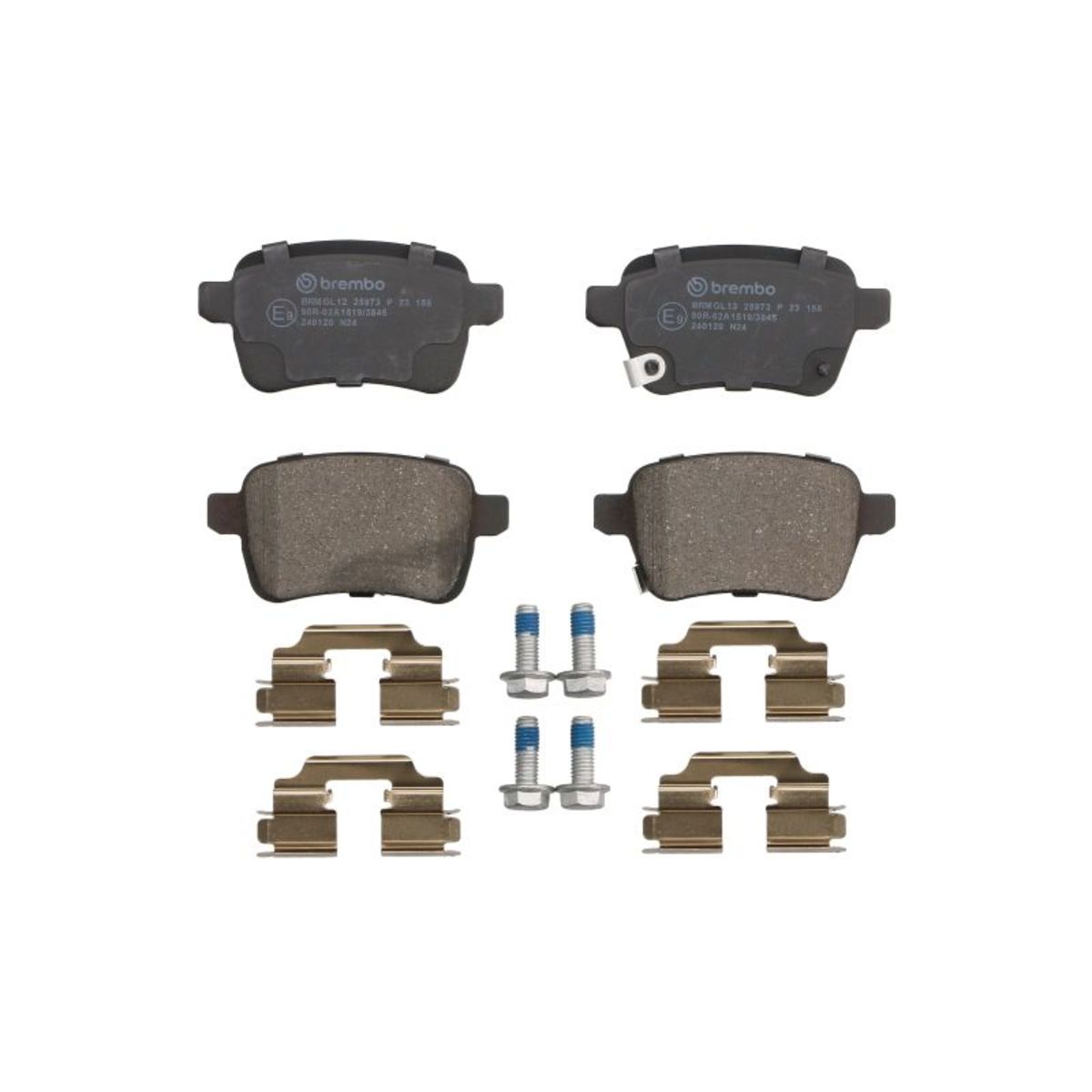 Brembo Bremsbelagsatz P 23 156