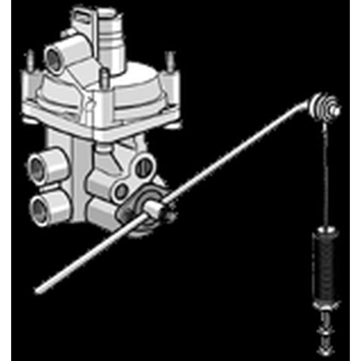 Image of Pneumatische remkrachtregelaar -BREMSE