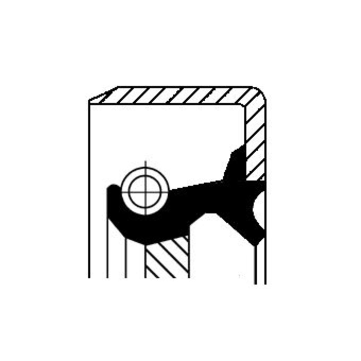 Oliekeerring, differentieel