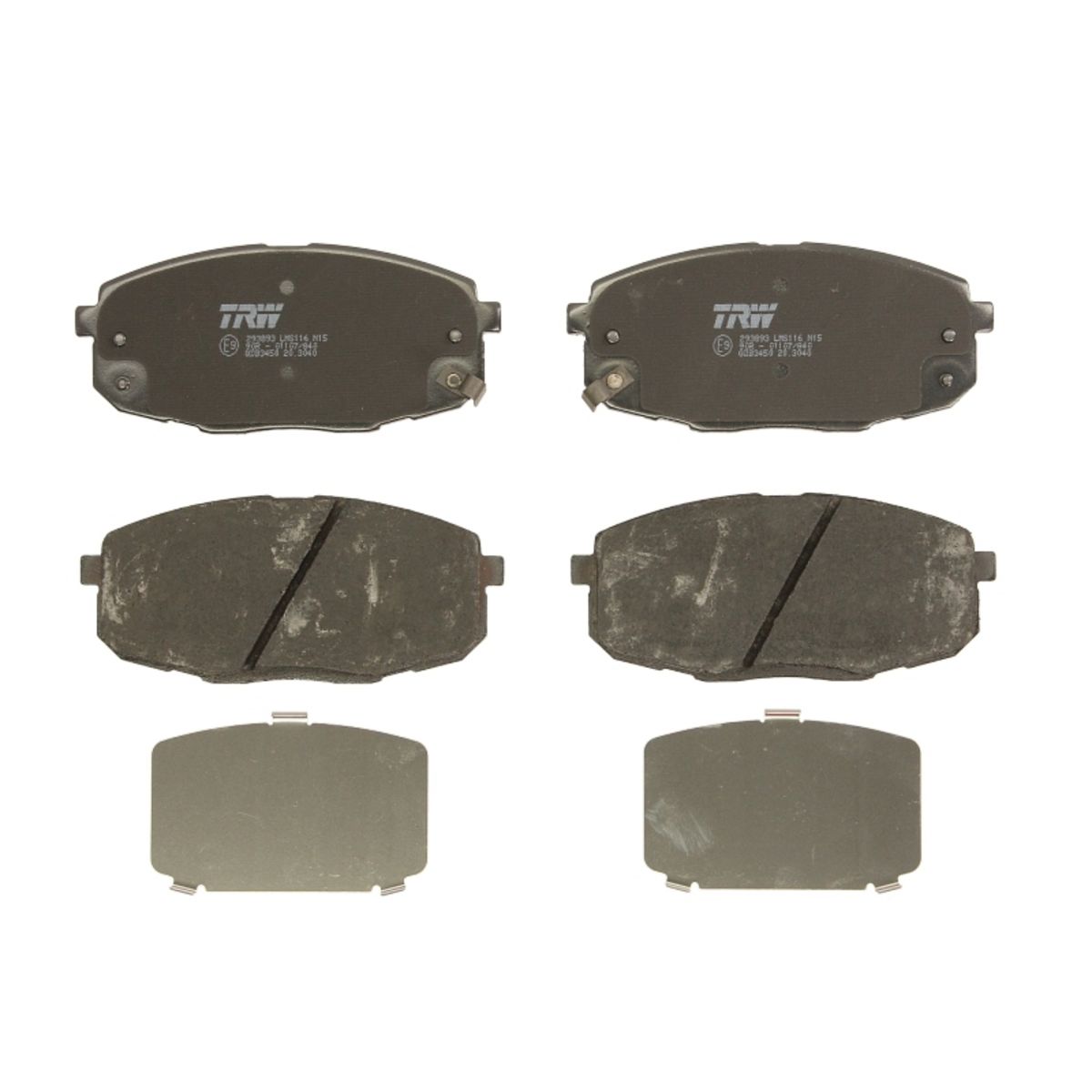 Trw Set Di Pastiglie Freno Gdb3450, Anteriore