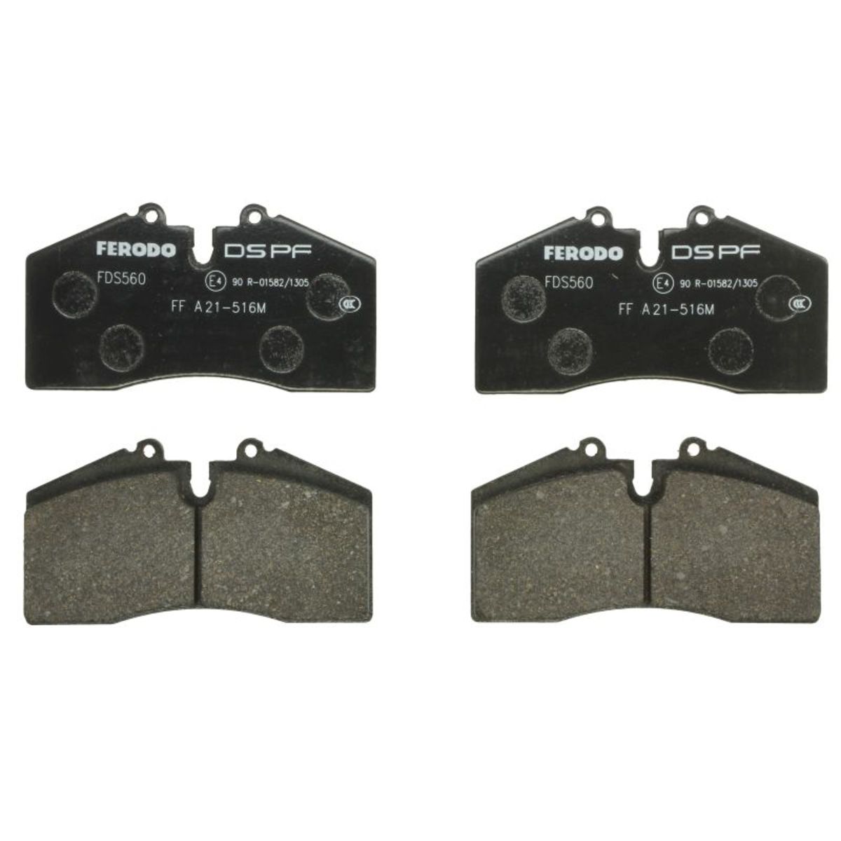 Jeu de plaquettes de frein FERODO Performance FDS560, arrière