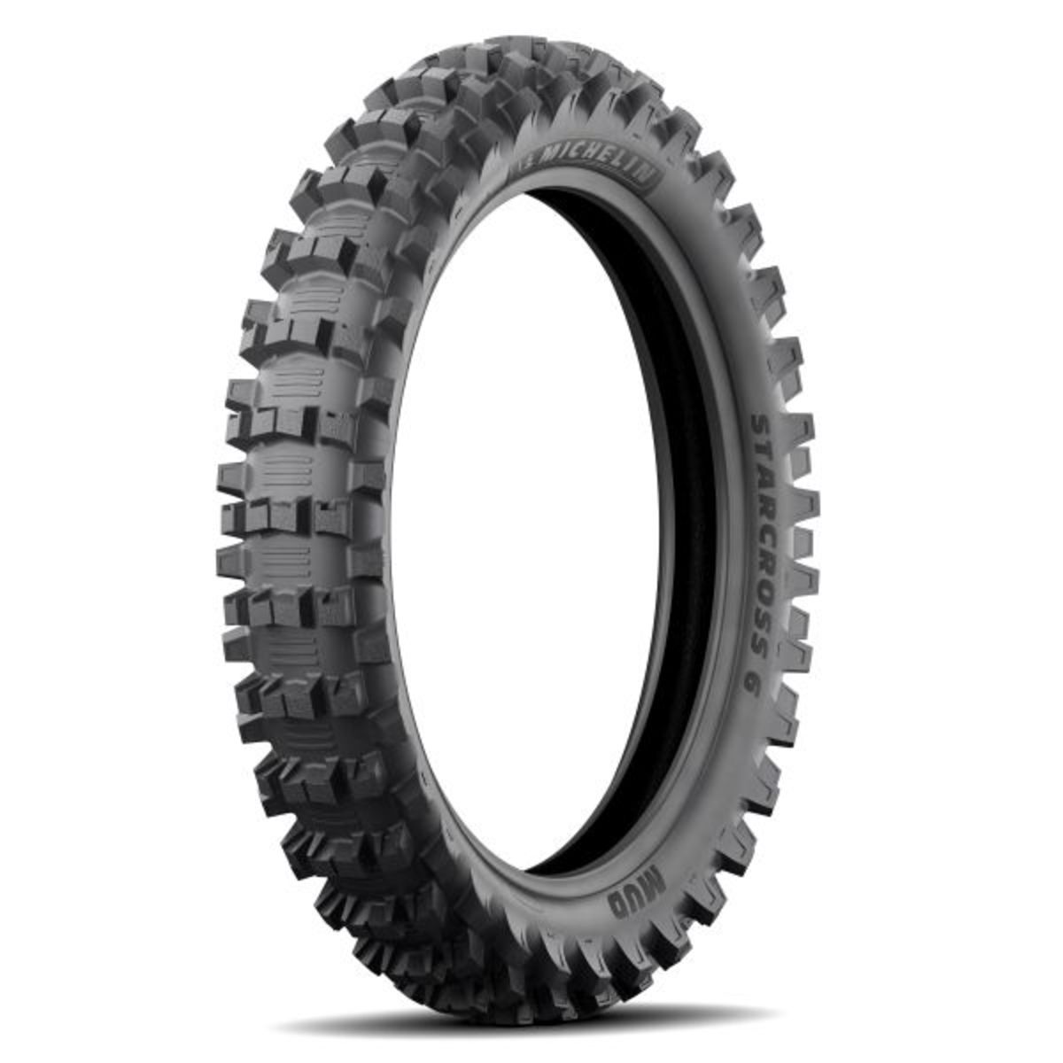 MICHELIN STARCROSS 6 MUD 110/90-19 M62 TT, Pneu moto Arrière