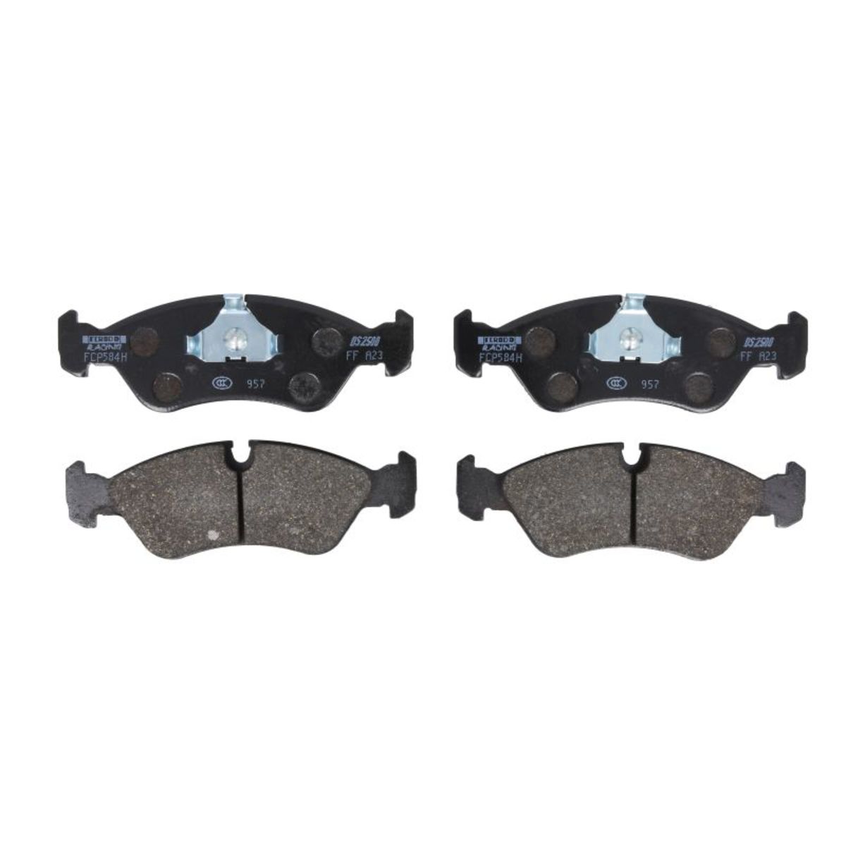 Plaquettes de frein sport non homologuées FERODO FCP584H