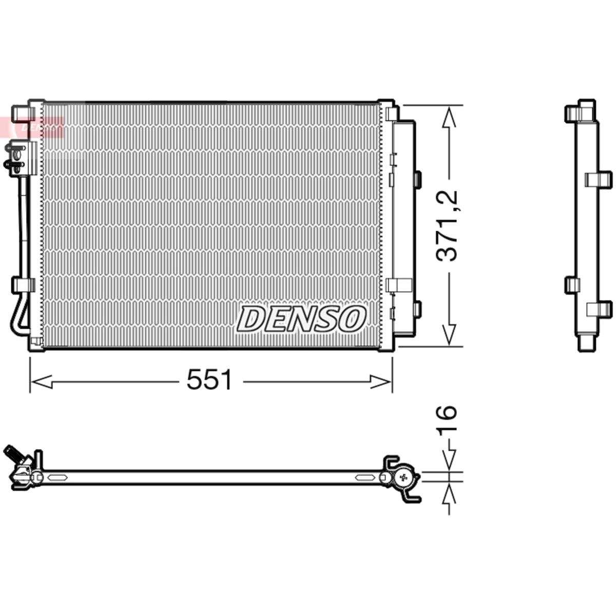 Image of Condensator, airconditioning