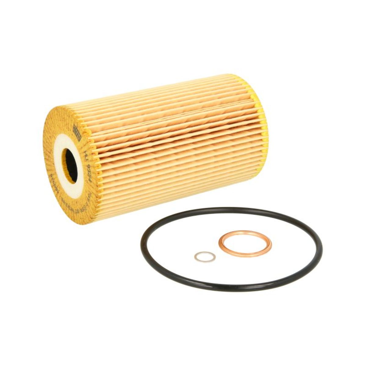 Filtro olio Cartuccia filtro HU 932/4 x MANN-FILTER per MERCEDES-BENZ LP LK/LN2 - Immagine 6