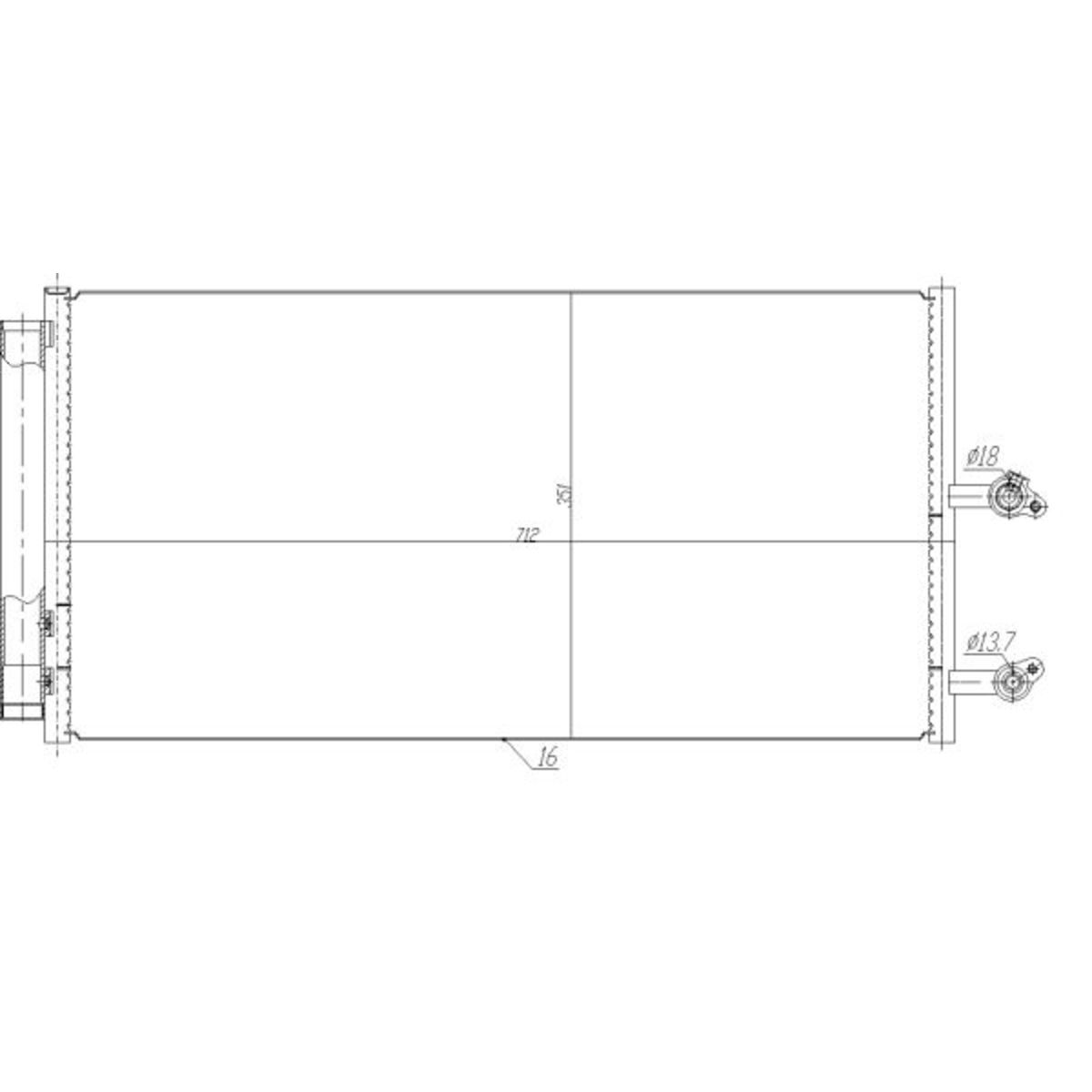 Condensor, airconditioning