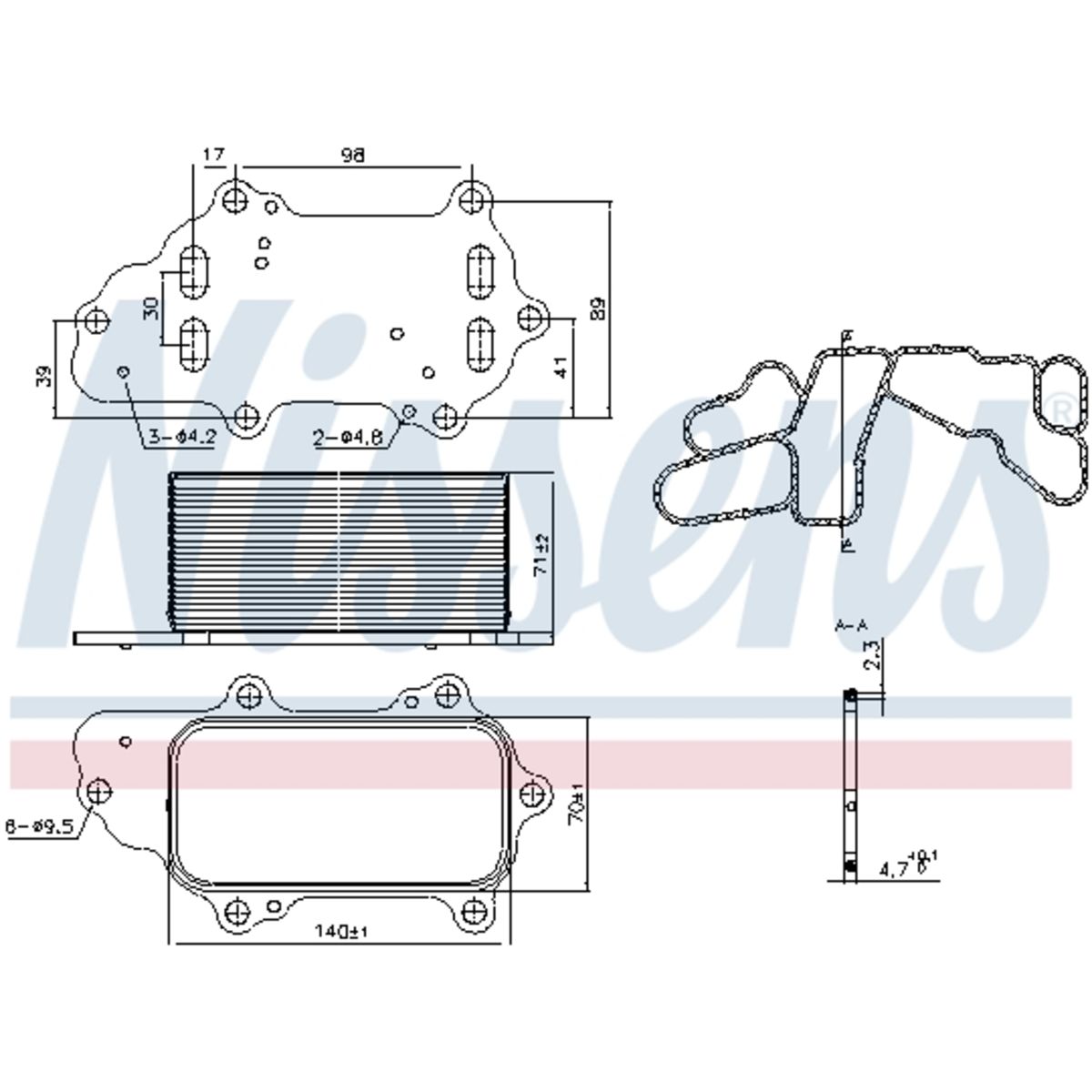Image of Olie radiator, motorolie