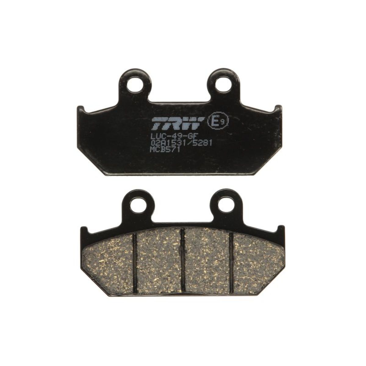 Trw Jeu De Plaquettes De Frein Mcb571