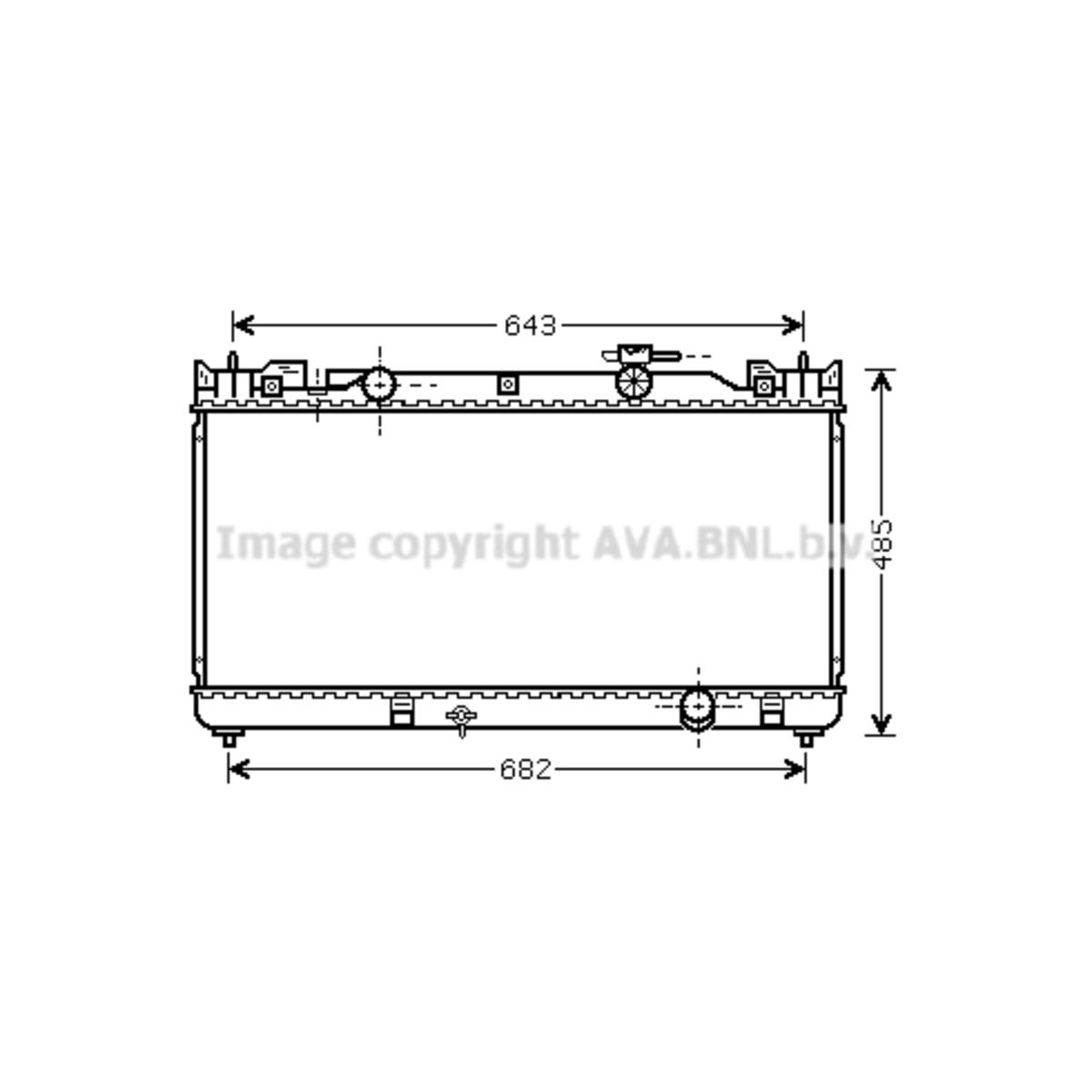 Image of Radiator, motorkoeling