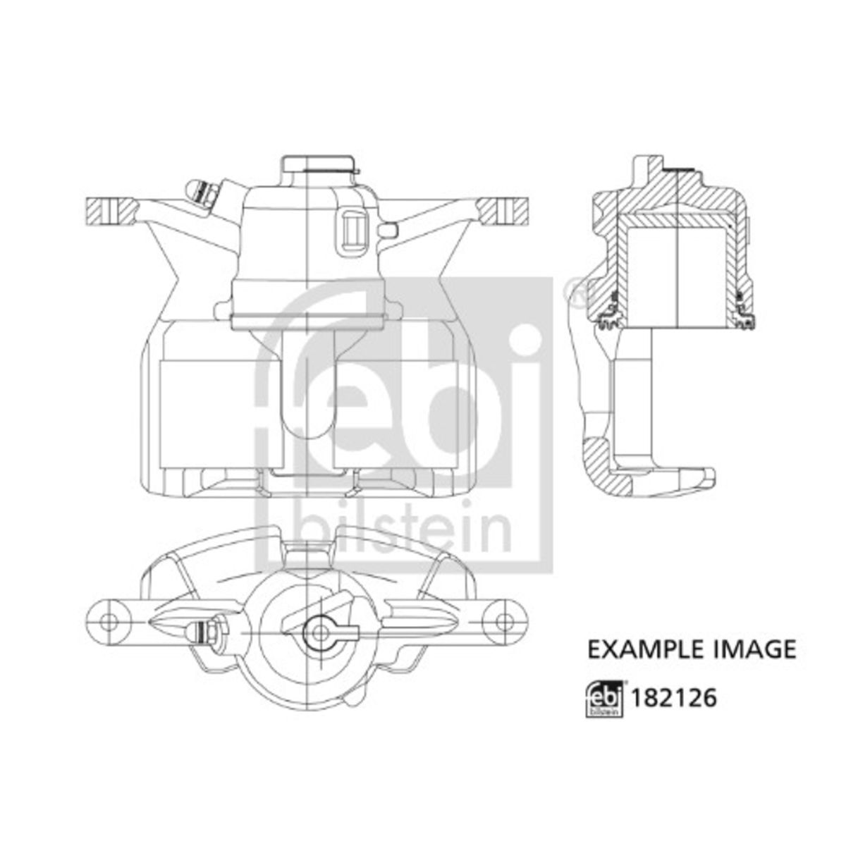 Remklauw  BILSTEIN , voor links