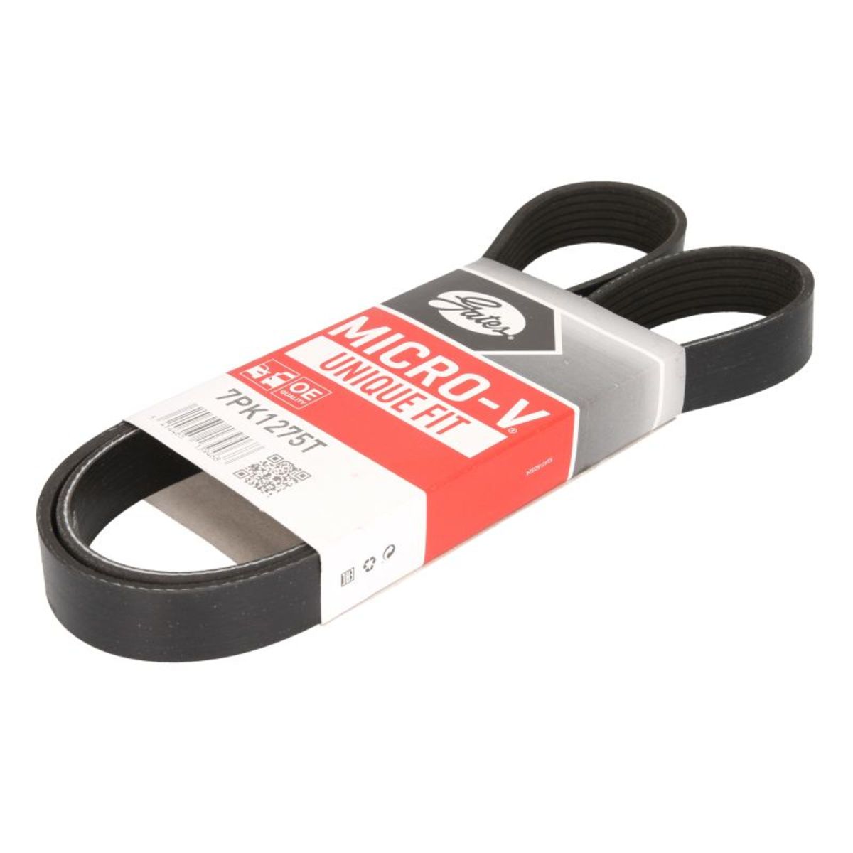 Nero Cinghia Poly-V Gates 7Pk1275t