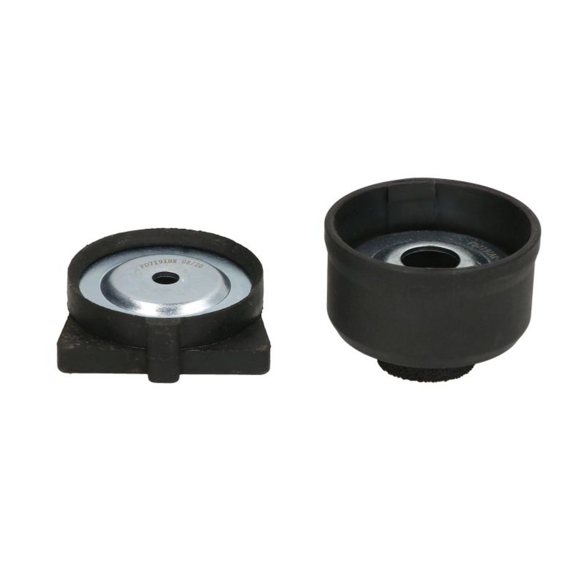 Image of Rubber steunen, veerpoot