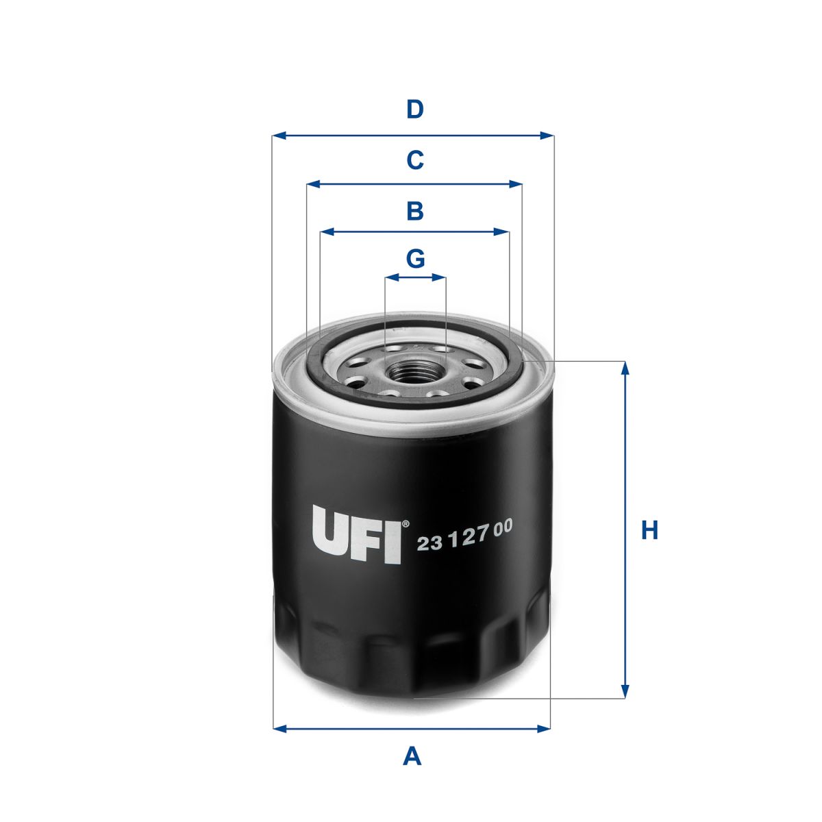 Ufi Ölfilter 23.127.00