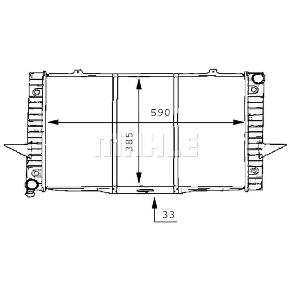 Image of Radiator, motorkoeling