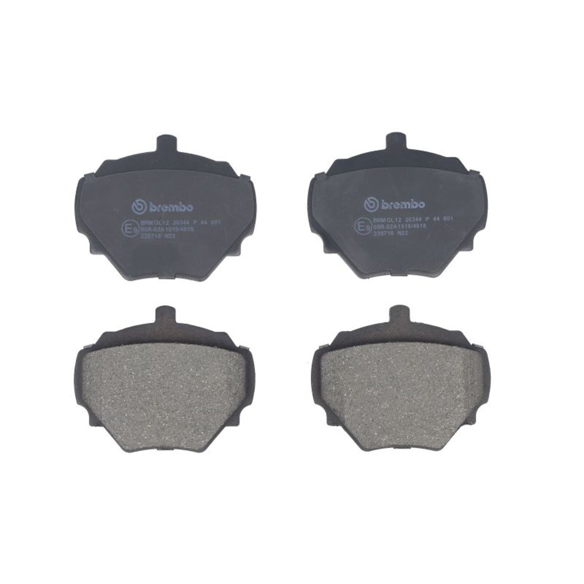 Brembo Jeu De Plaquettes De Frein P 44 001