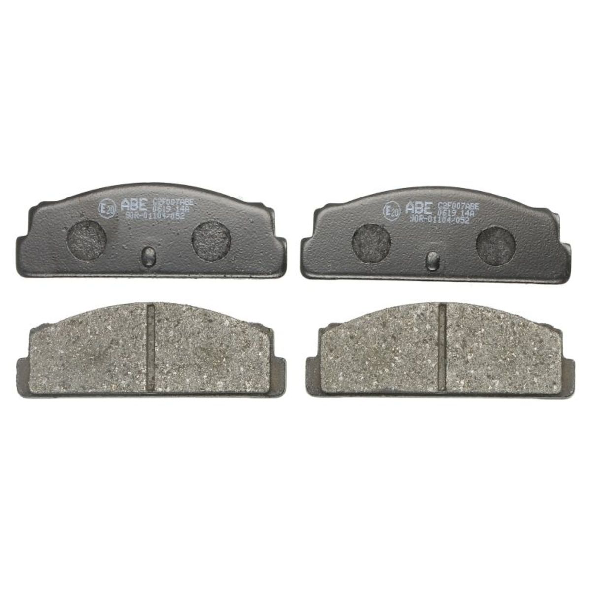 Image of Remblokset  C2F007, achter