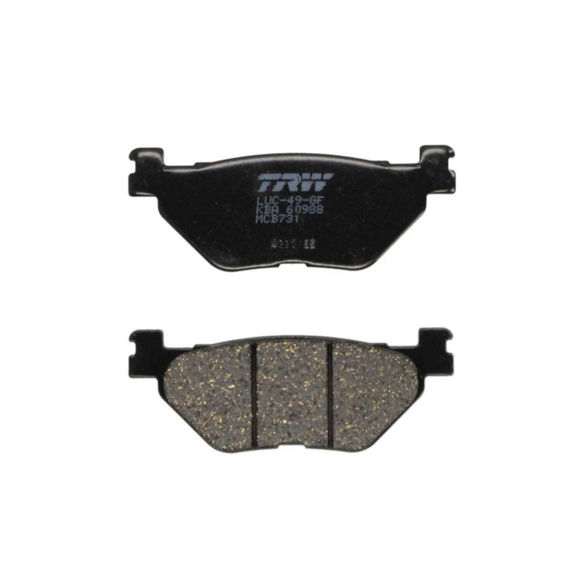Trw Jeu De Plaquettes De Frein Mcb731lf