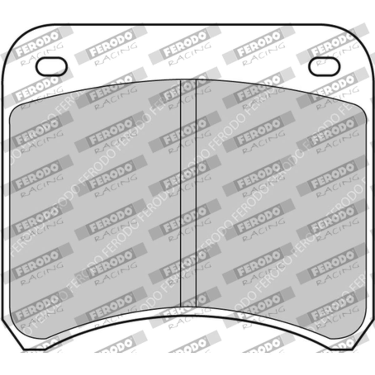 Jeu de plaquettes de frein FERODO FCP342R