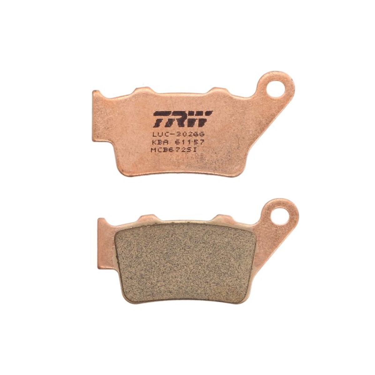 Bremsbelagsatz Trw MCB672