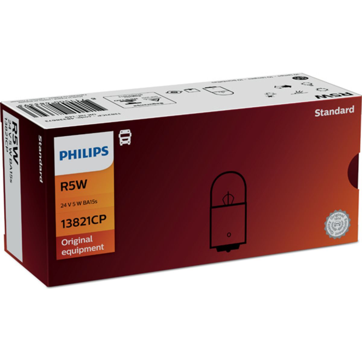 Gloeilamp, Zijmarkeringsverlichting Philips 13821CP