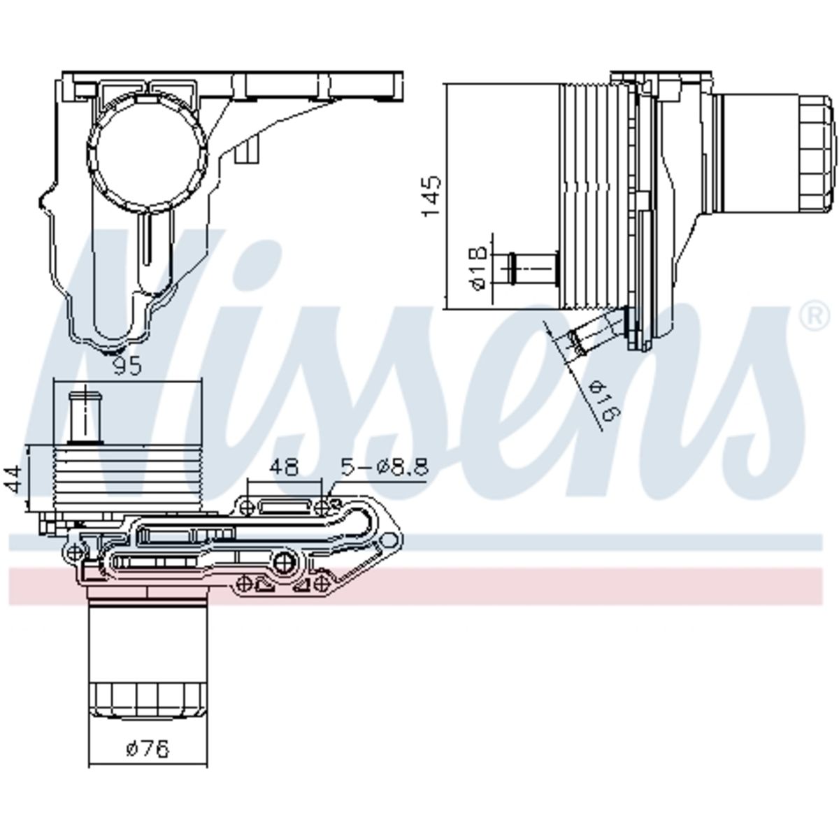 Image of Olie radiator, motorolie