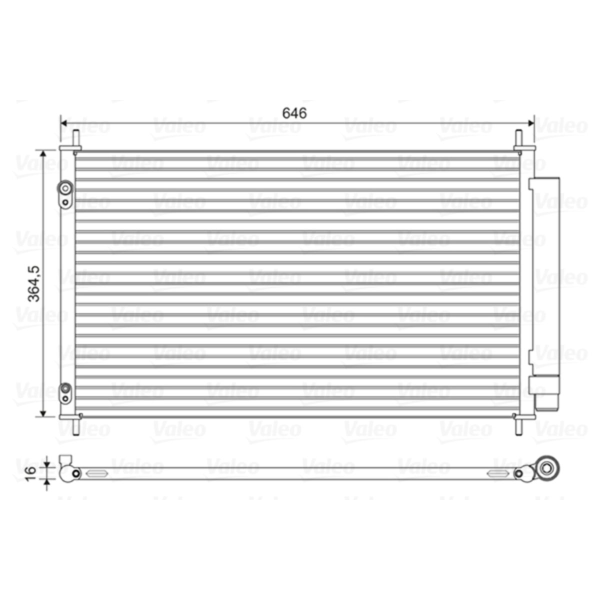 Condensator, airconditioning