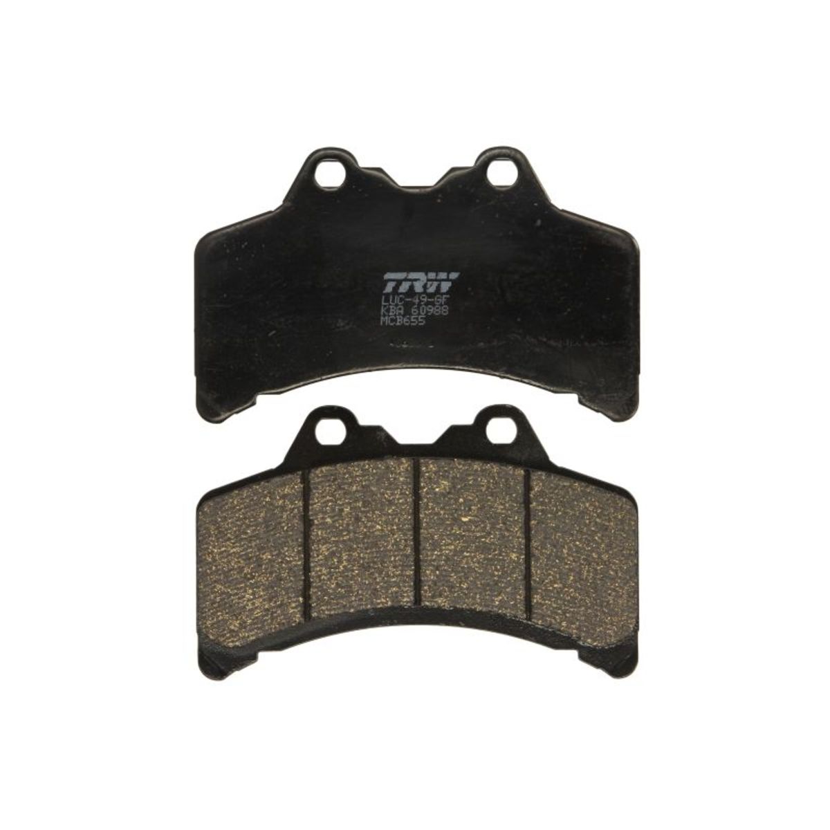 Set di pastiglie freno TRW MCB655