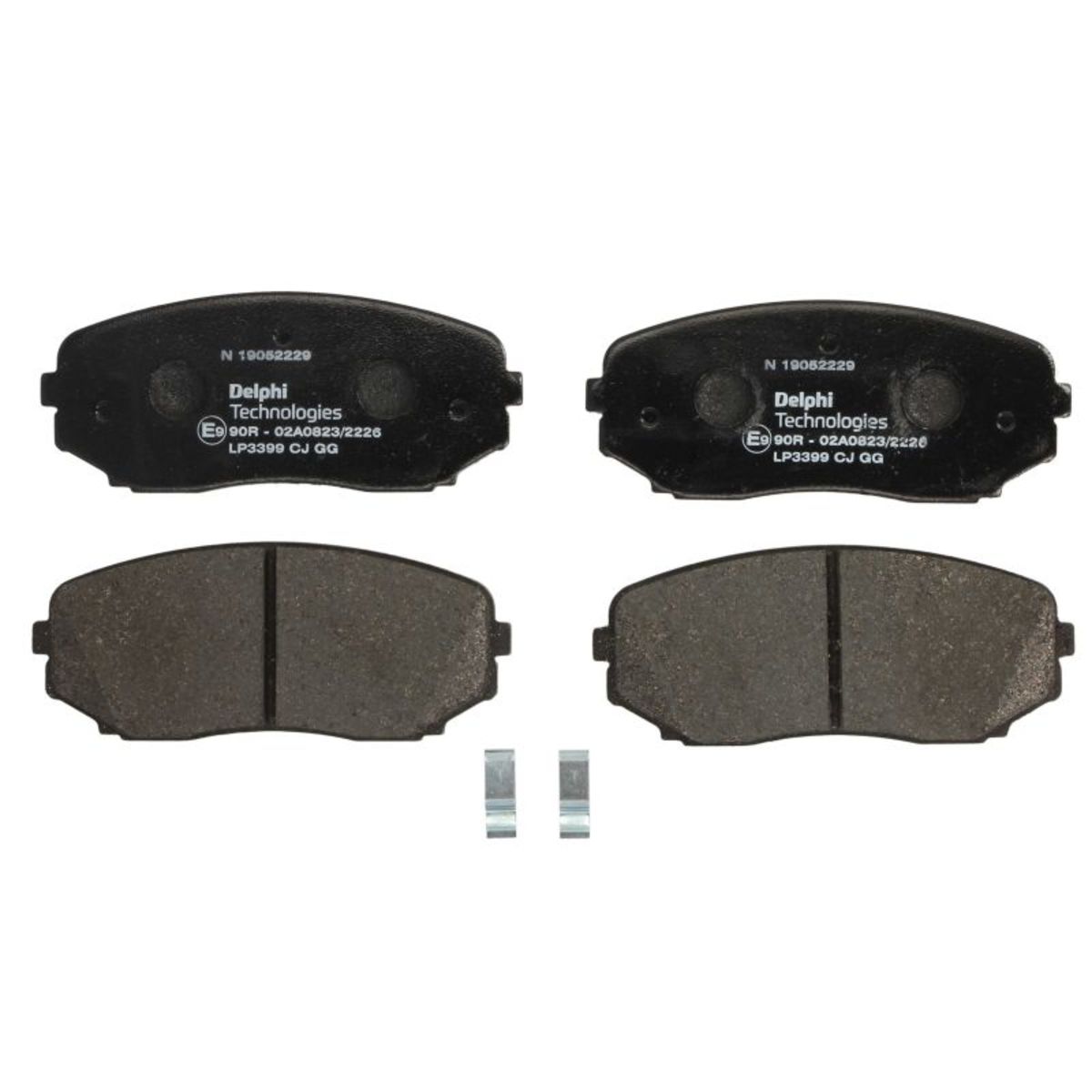 Für DELPHI LOCKHEED HAMULCE LP3399 BRAKE PAD AXLE SET MITSUBISHI - Bild 6