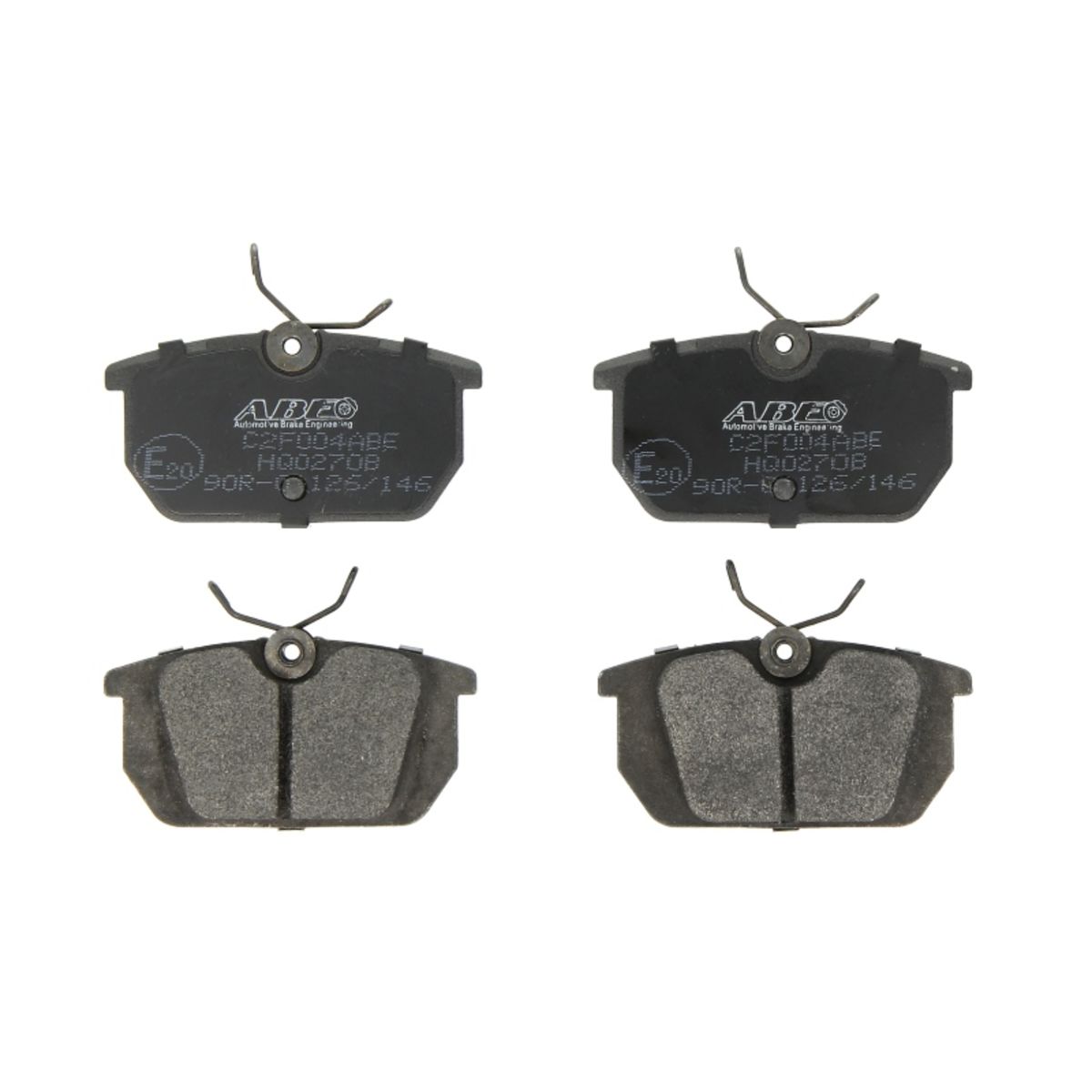 Image of Remblokset  C2F004, achter